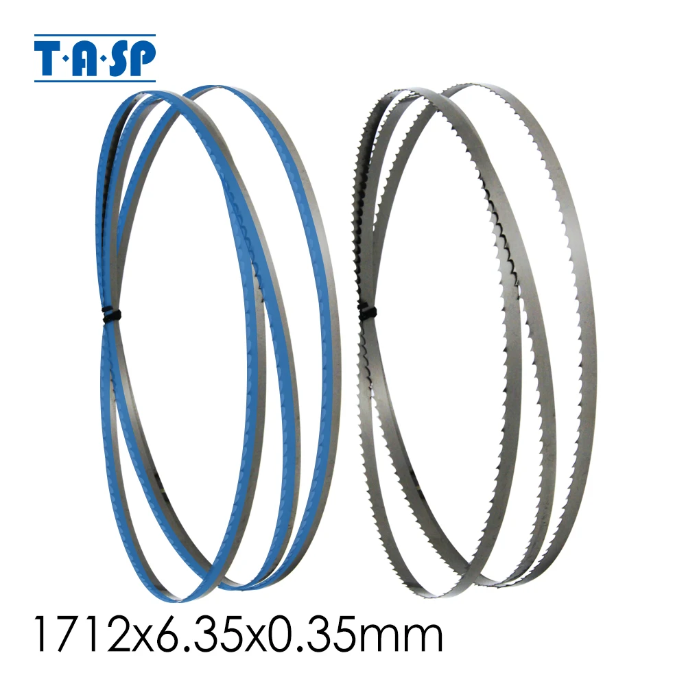 TASP 2pcs 1712mm Band Saw Blades 67-3/8