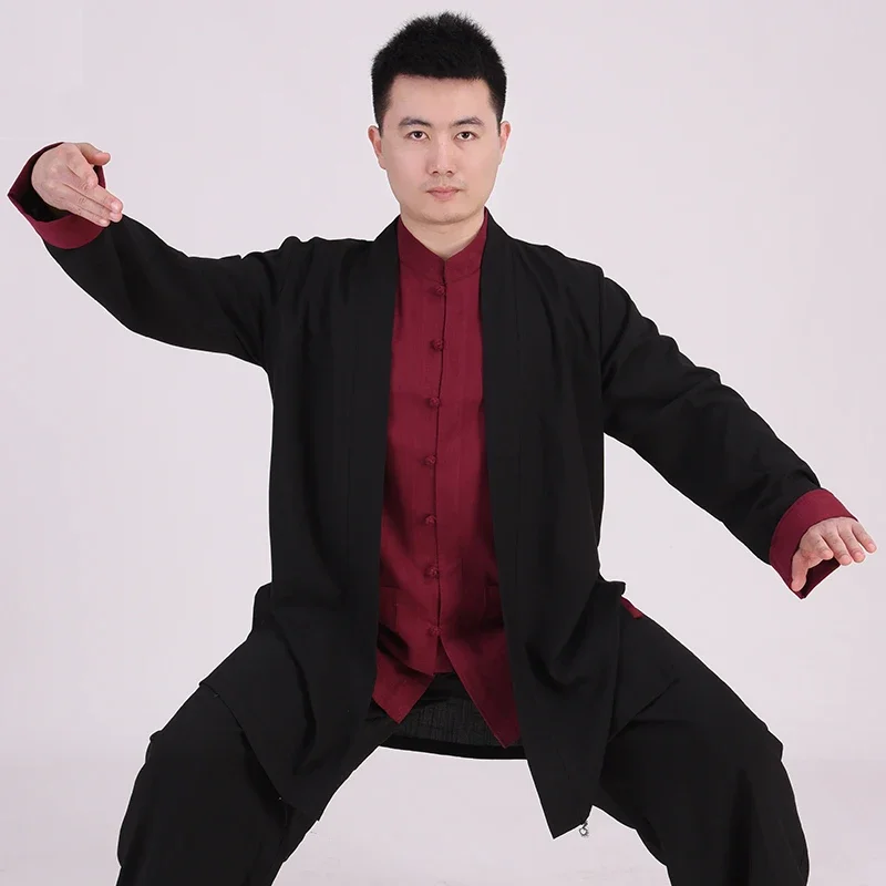 Ubrania Tai Chi sukienka Kung Fu sztuka walki jednolita odzież Wushu Unisex kobiety i mężczyźni Kun mistrz 2024 występ w zawodach