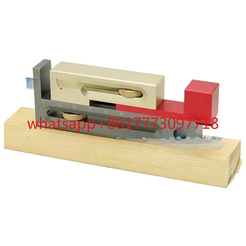 Woodworking Tool Saw Table Saw Slit Regulator Movable Gauge Block Length Compensation