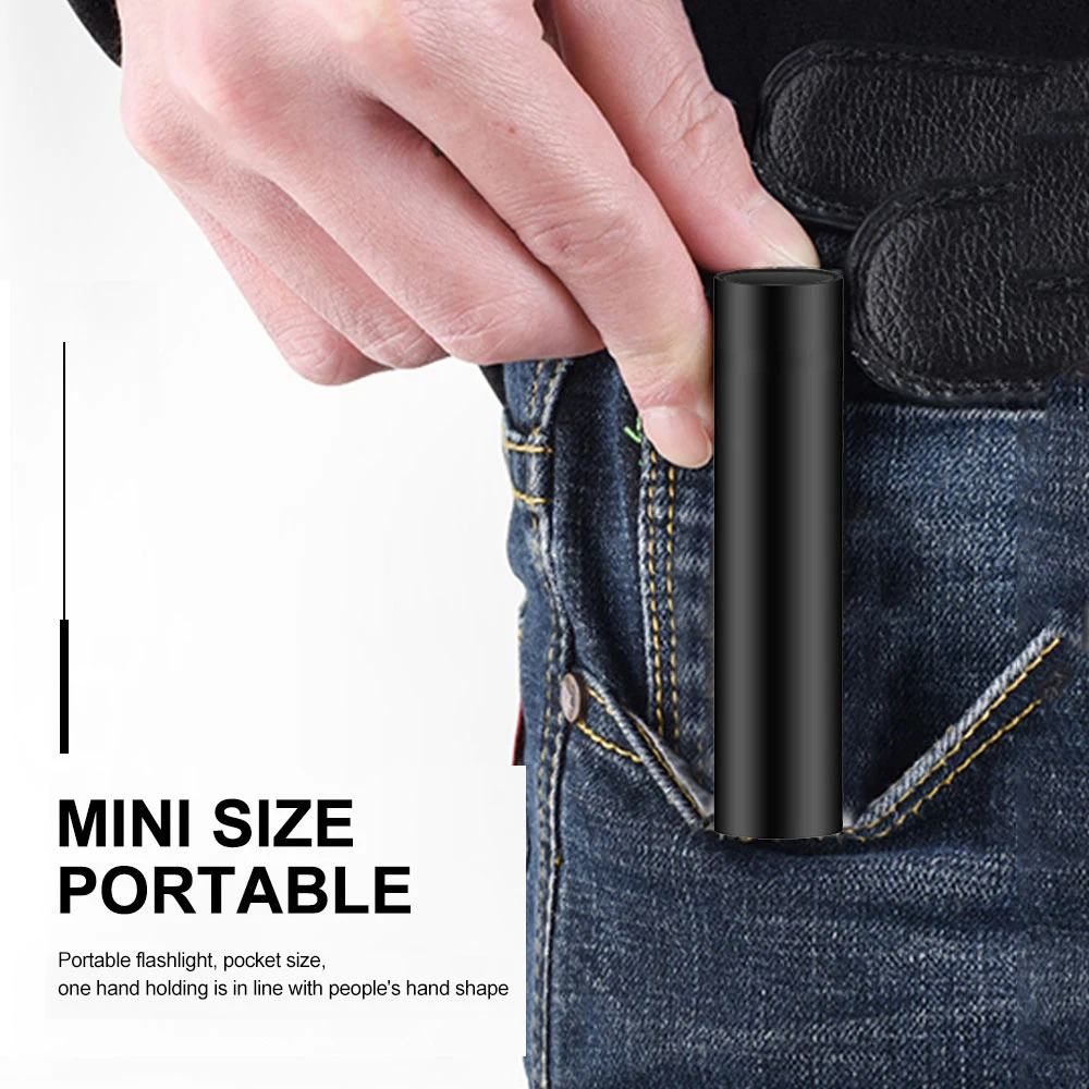 Mini Torcia UV 365nm COSMOIN – Luce Viola Per Rilevare Banconote, Macchie, Muschio, In Alluminio