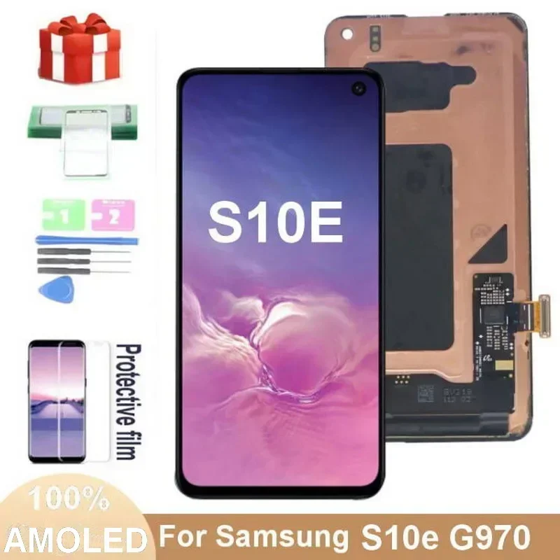 For Samsung Galaxy S10e G970FU G970F/DS G970U G970W SM-G9700 S10E LCD Touch Screen AMOLED Display Digitize Assembly Replacement