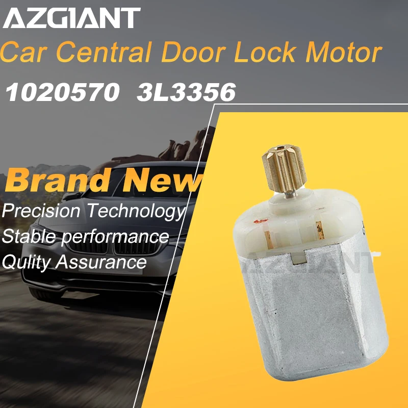 Cerradura de puerta de coche AZGIANT con motor de ajuste de 8 dientes para Fiat 500 2007-2020/Fiat Doblo 2010-2019 1020570 3L3356 20262 3H5265