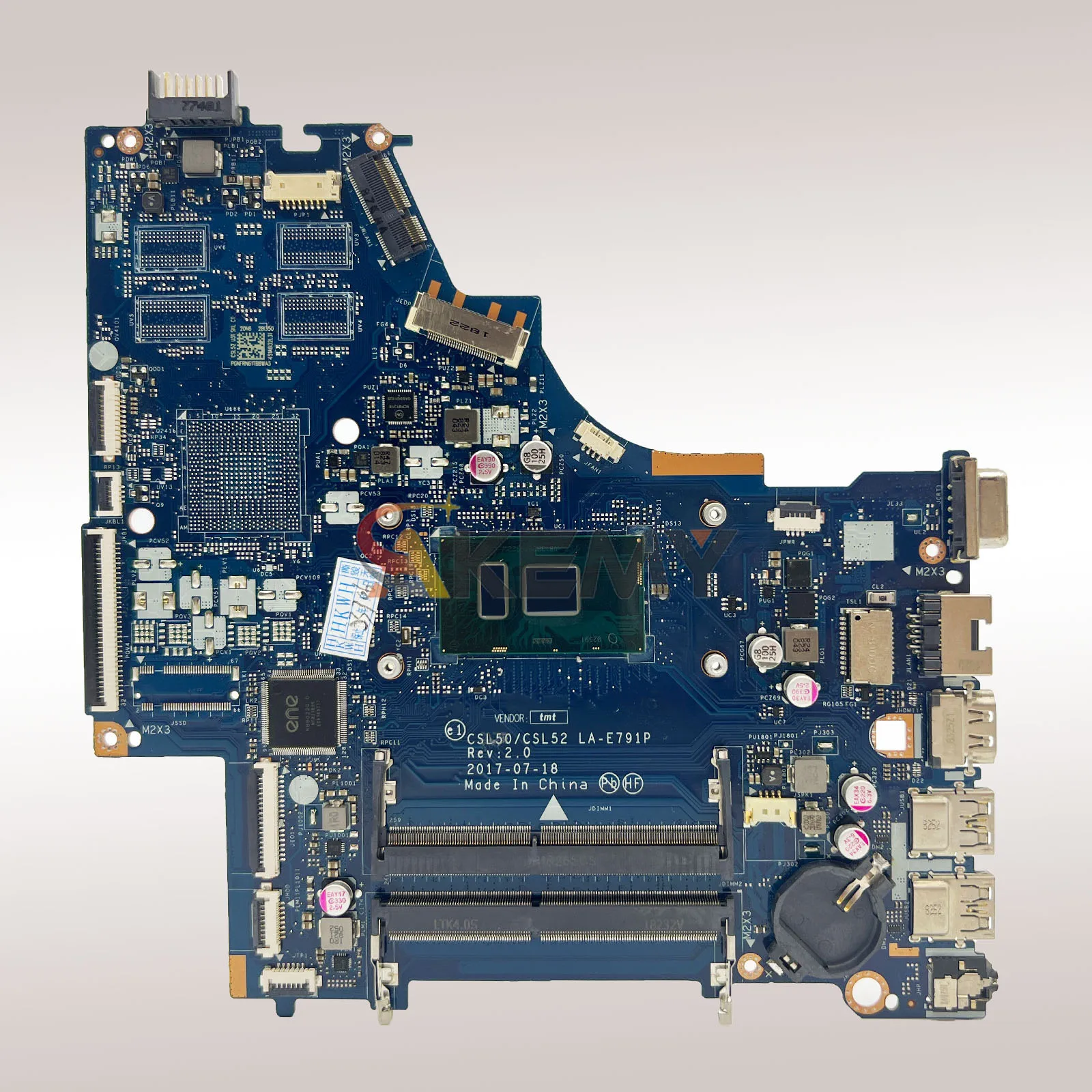 LA-E791P Laptop Moederbord Voor HP 250 G6 15-BS Met i3 i5 i7 6e Gen CPU UMA 924750-001 924750-601 100% Volledig Getest