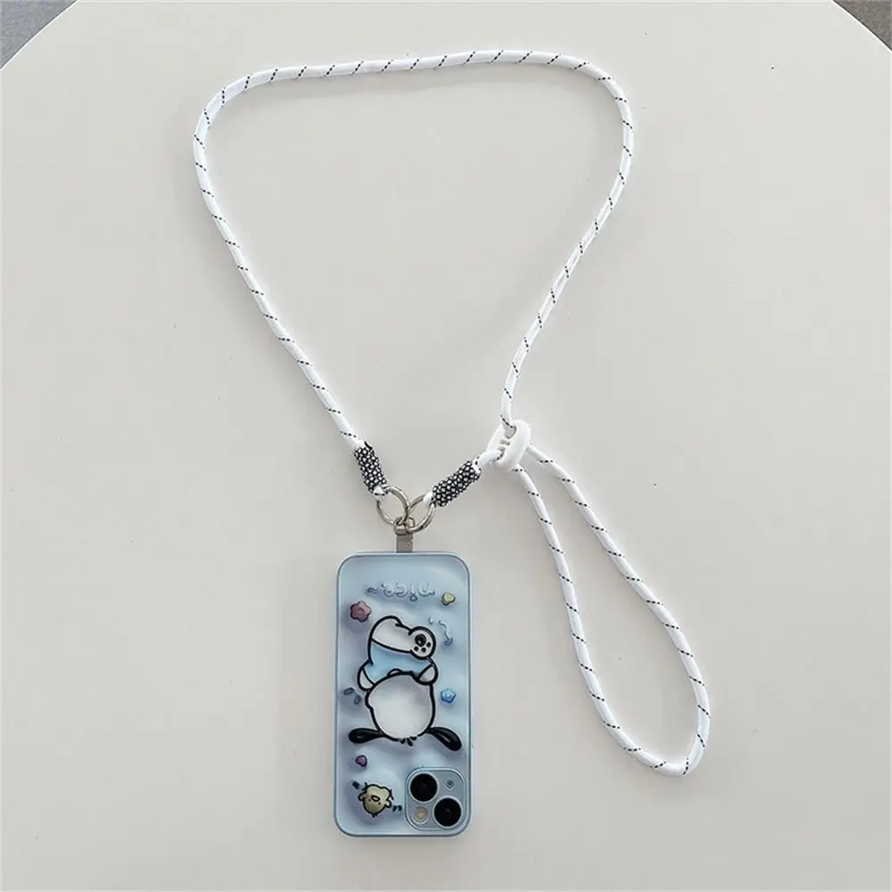 

Adjustable Crossbody Phone Lanyard Detachable Hanging Neck Phone Neck Cord Lanyard Patch Anti-lost Long Phone Strap