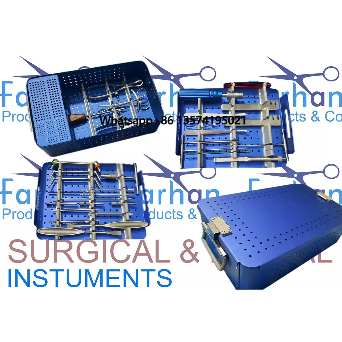 

Locking Small Fragment Instrument Set, Excellent Box with Screws Tray