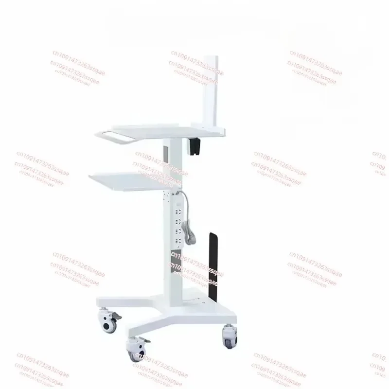 Medical Dental Scanner Cart Intraoral Scanner Trolley  Tool Cart With Bracket Tray Hoder Mobile Workstation