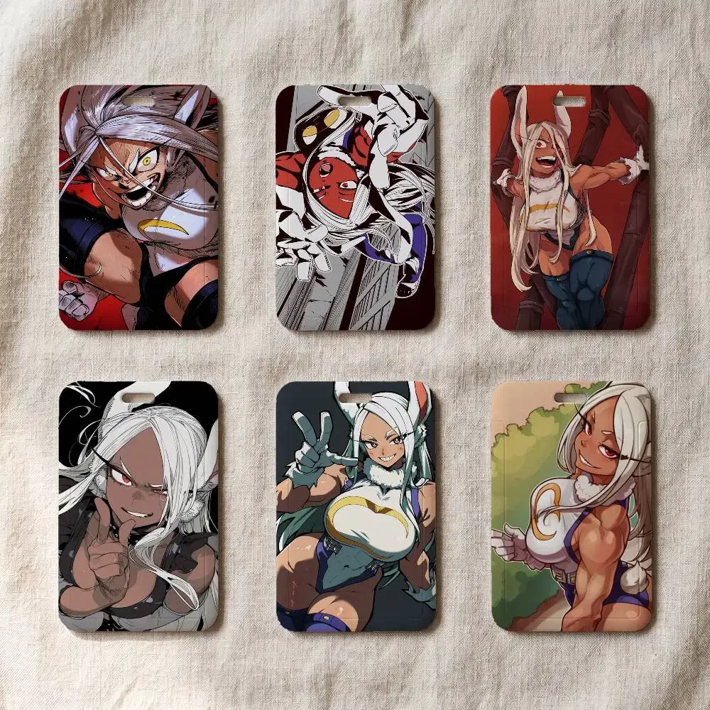 Mirko Anime  Fashion ID Card Holder Business Work Card Sleeve Protector