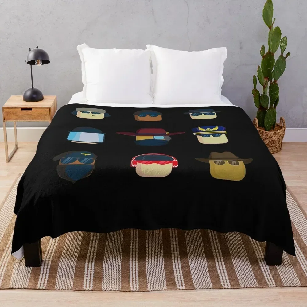 

Tower Defense Simulator Frontline Defenders Throw Blanket Soft Cozy Blanket for Pet Kids Adults