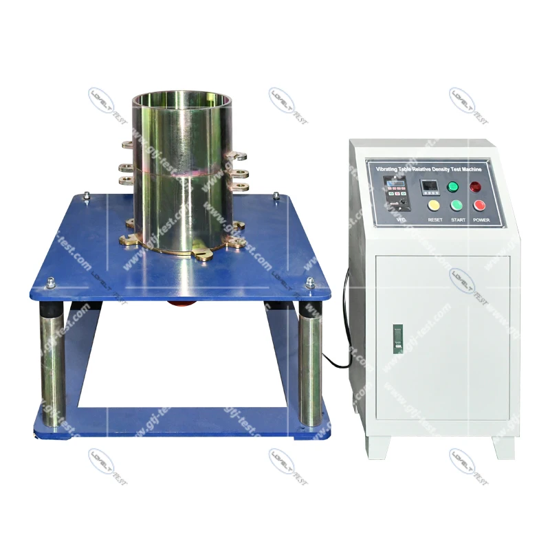 جهاز الكثافة النسبية لطاولة تهتز التربة