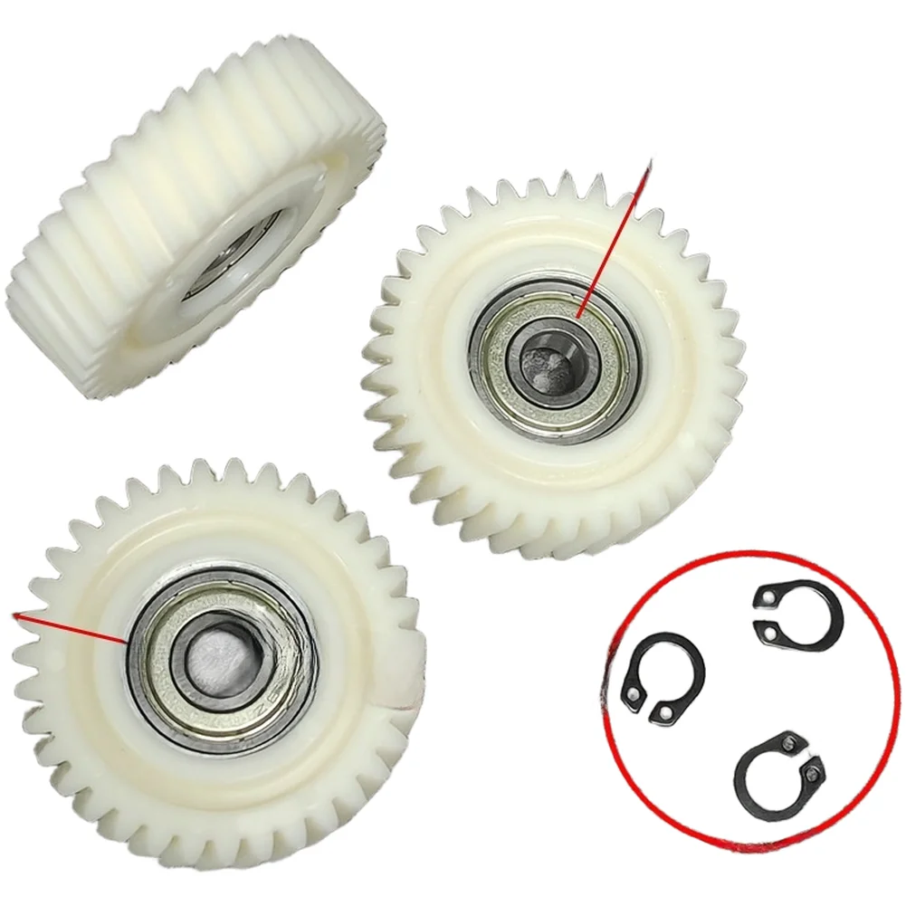 For Smooth Operation 13mm Thickness Nylon Gear Efficient Power Transmission Gear Spiral Gear Compact Installation