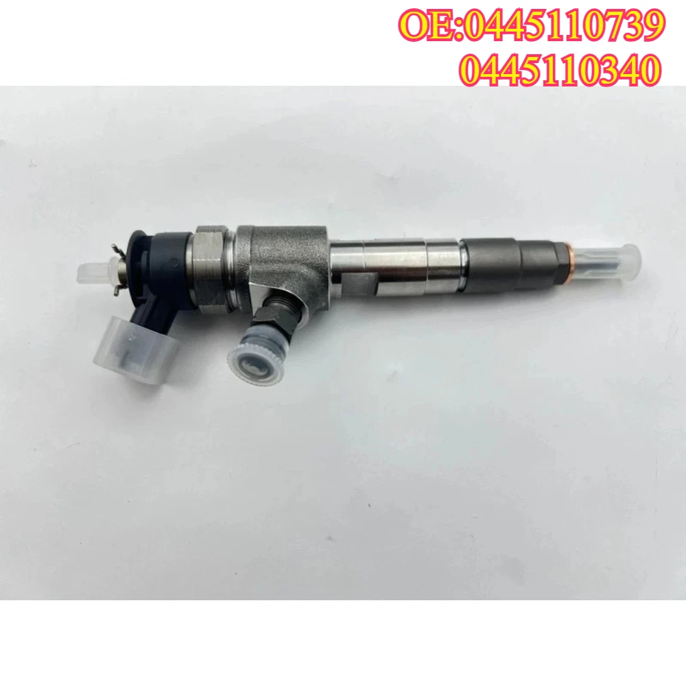 High quality New For 0445110739 0445110340 Diesel Fuel Injector For Peugeot Citroen Berlingo C5 Ford Fiat 1.6 TDCI HDI 137227