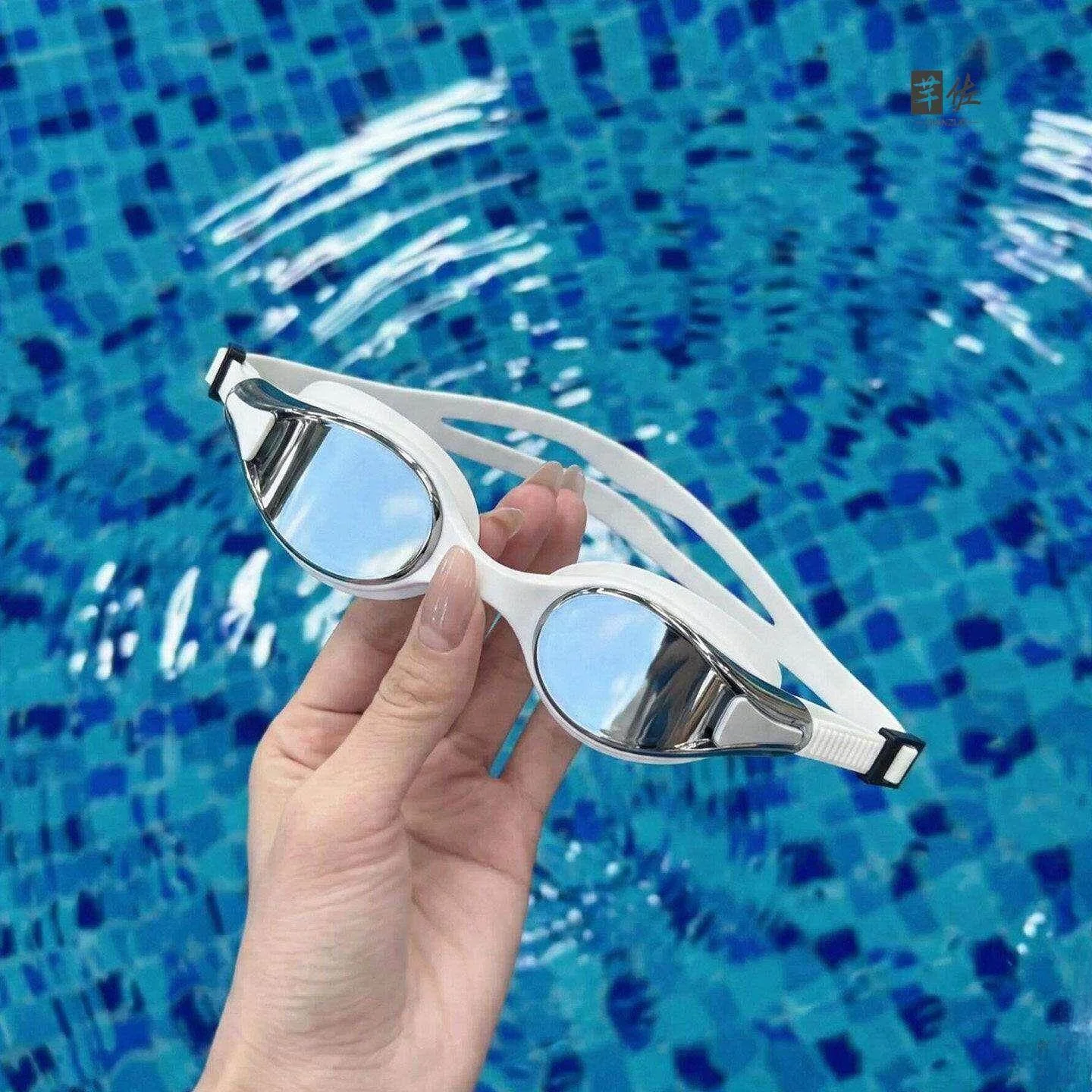Oculos-de-natacao-de-alta-definicao-antiembacante-a-prova-d'Agua-para-mulheres-adultas-equipamento-especial-para-curso-de-n