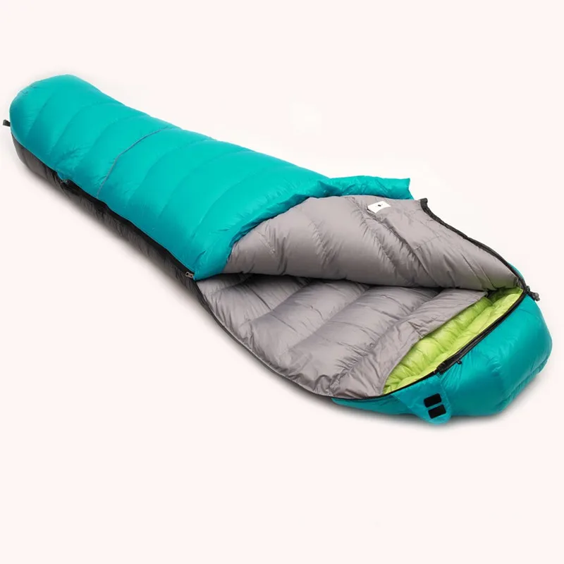

Outdoor Hood Camping Bag Hiking Lightweight Mummy Winter Subzero Waterproof Portable Thermal Sleeping Rectangular Backpacking
