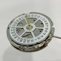 Calendario de movimiento de reloj para calendario único 2813, fecha de 3 manecillas en punto, movimiento mecánico automático A