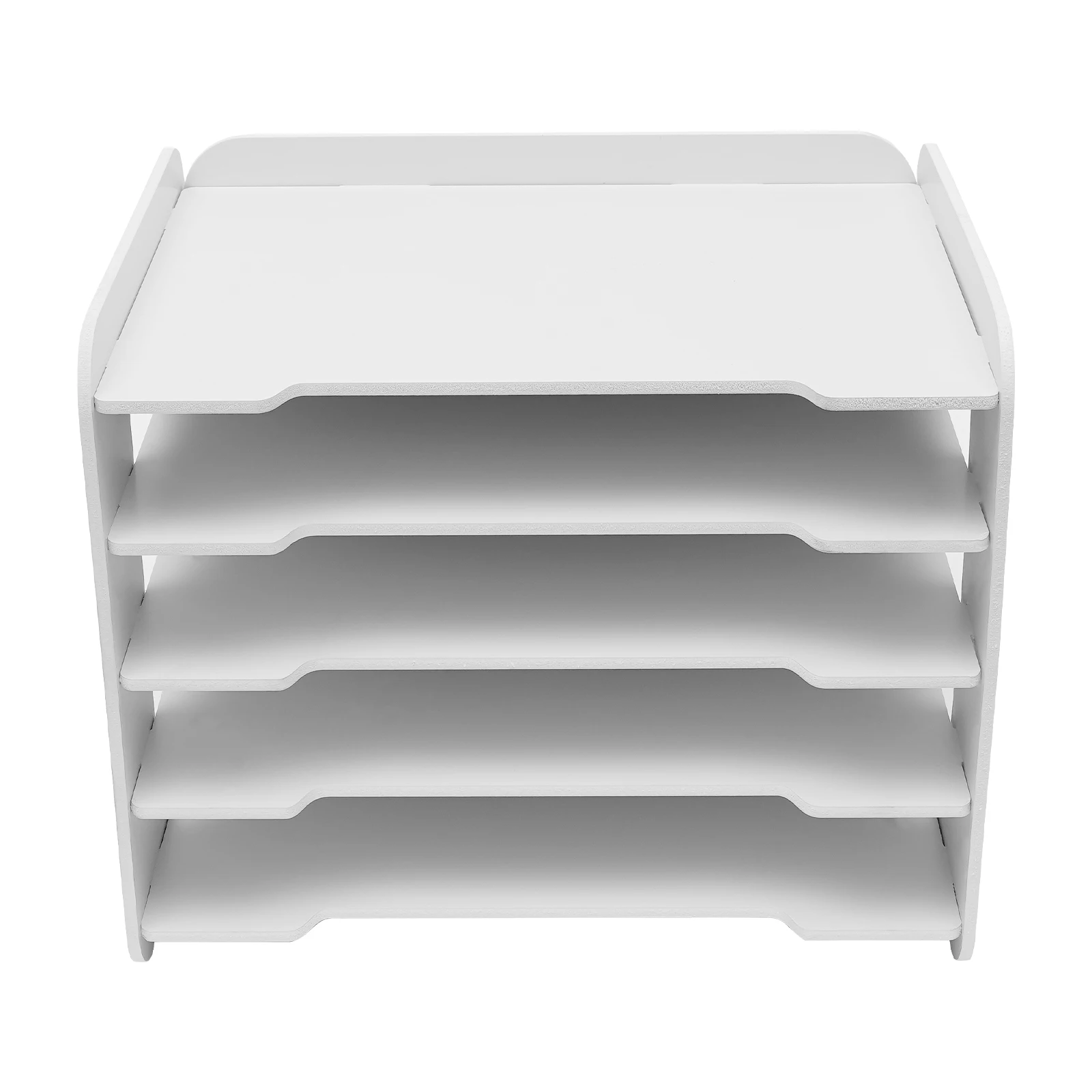 5 Tier File Document Holder with High Load-bearing Capacity Height of Each Layer 5.5cm