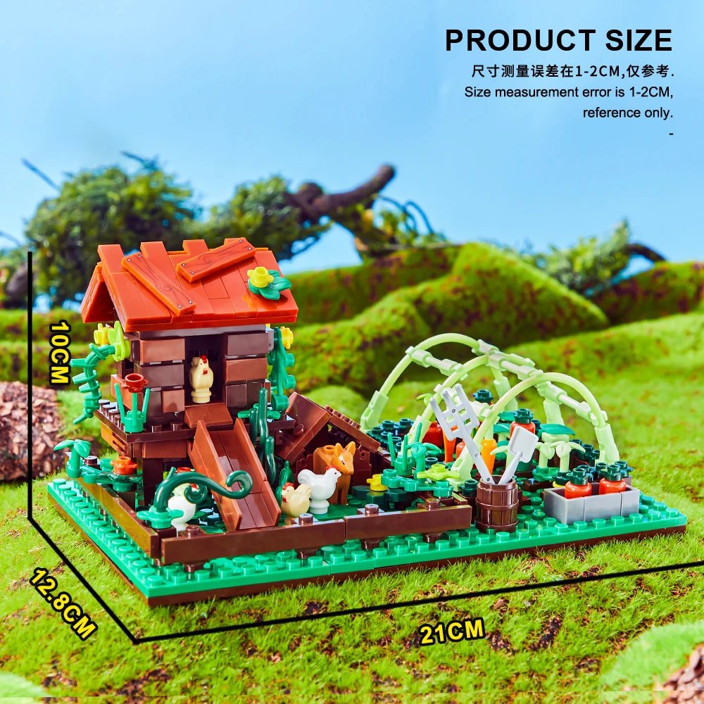 Happy Ranch MOC Building Block - Is Farming Under Agriculture ulasan dan harga