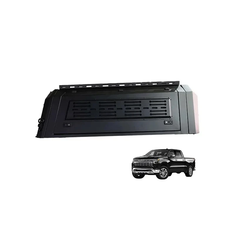 3 Panel Split Manganese Steel High Canopy Pickup Truck Bed Cover Accessories