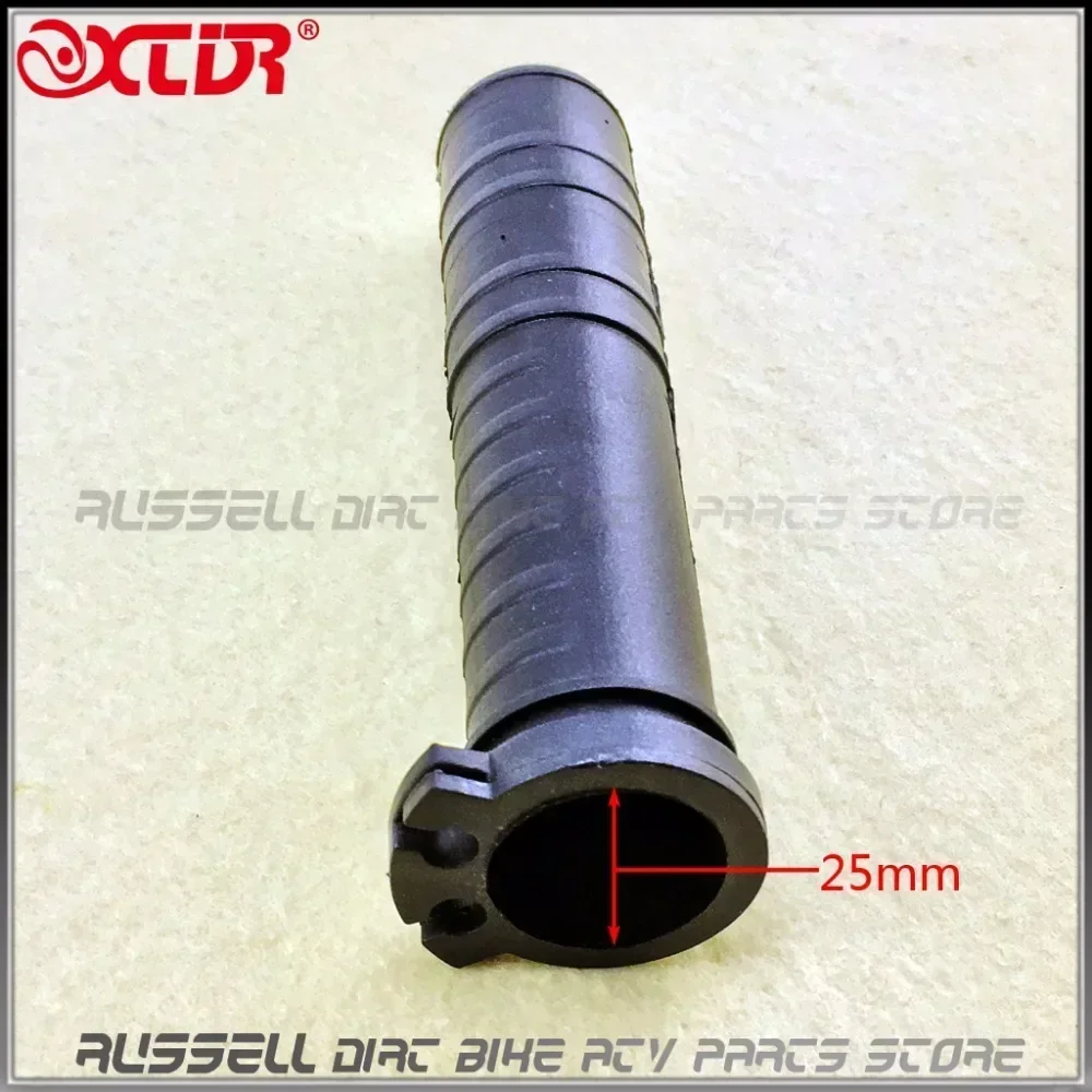 

1" 25mm Handle Hand Bar Grip Dual Cables Throttle Sleeve Tube For Cruiser Chopper