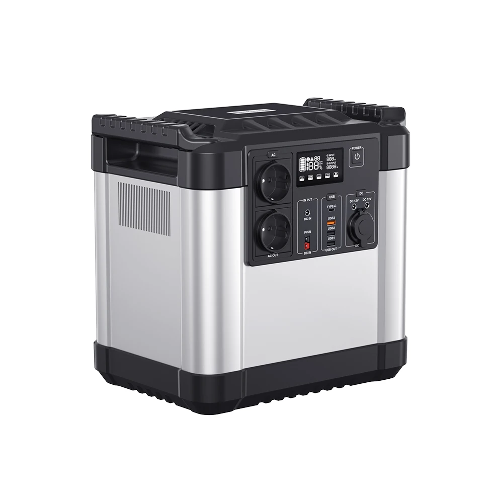 2000w Outdoor Power Bank Station Portable PowerBank External Battery Pack Fast Charger For IPhone Notebook Laptop DC