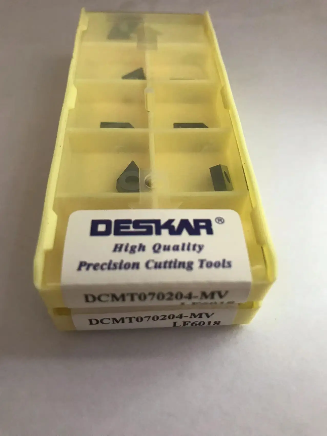 

DCMT070202-MV LF6018/DCMT070204-MV LF6018/DCMT070208-MV LF6018 Фрезерные лезвия с ЧПУ Твердосплавные вставки 10 шт.