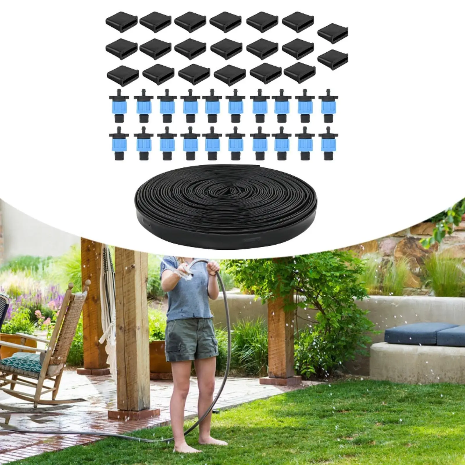 

Drip Irrigation Hose Garden Water Hose Plant Watering Plants Irrigation Tube for