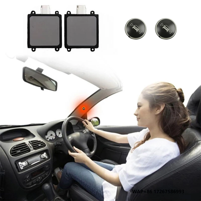 77ghz BSD Sensor Accessories Car Conversion Kit Blind Spot Detect  Alarm System