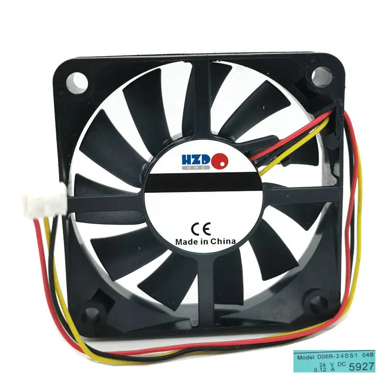 

6CM D06R-24SS1 04B 6015 24V 0.12A 3wire COOLING FAN 60*60*15MM 24V