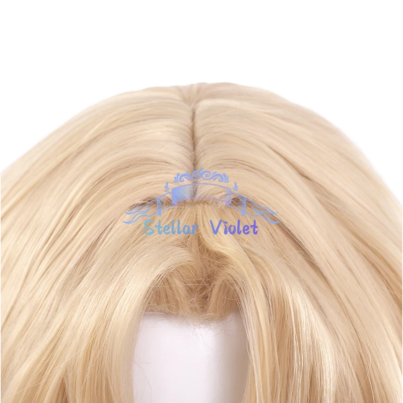Game Time To Hunt 1999 Wig Mistletoe Cosplay Wigs Cosplay Costumes 50CM Short Gold Reverse 1999 Mistletoe Synthetic Wigs Party