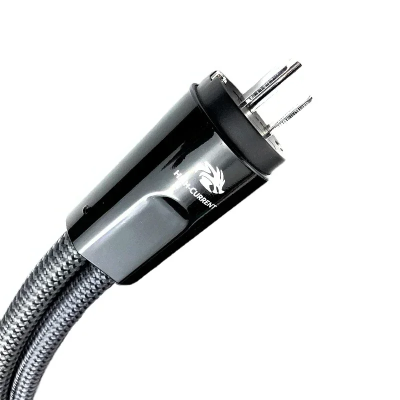 Hi-end Dragon Power Cable High Current Low-Z / Noise-dissipation HiFi Audio AC Power Cord C13 / C19 US / EU Schuko Power Plug