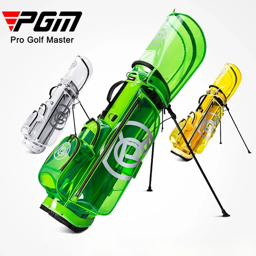 QB131 PGM Golf Bag Women High Quality Waterproof Portable Club Pack Lightweight Bright Transparent Put All Sets Clubs