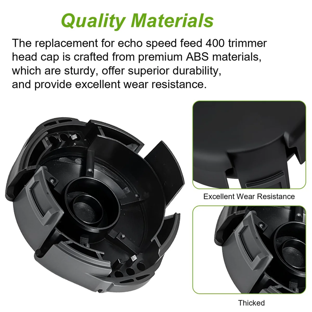 

Крышка триммерной головки ABNJ Speed Feed 400 и комплект пружин, для SRM-225, SRM-230, деталей для поедания сорняков X472000070, 2 шт.