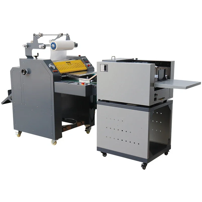 High-speed hot and cold mounting single and double-sided self-adhesive indentation dotted line automatic digital  machine