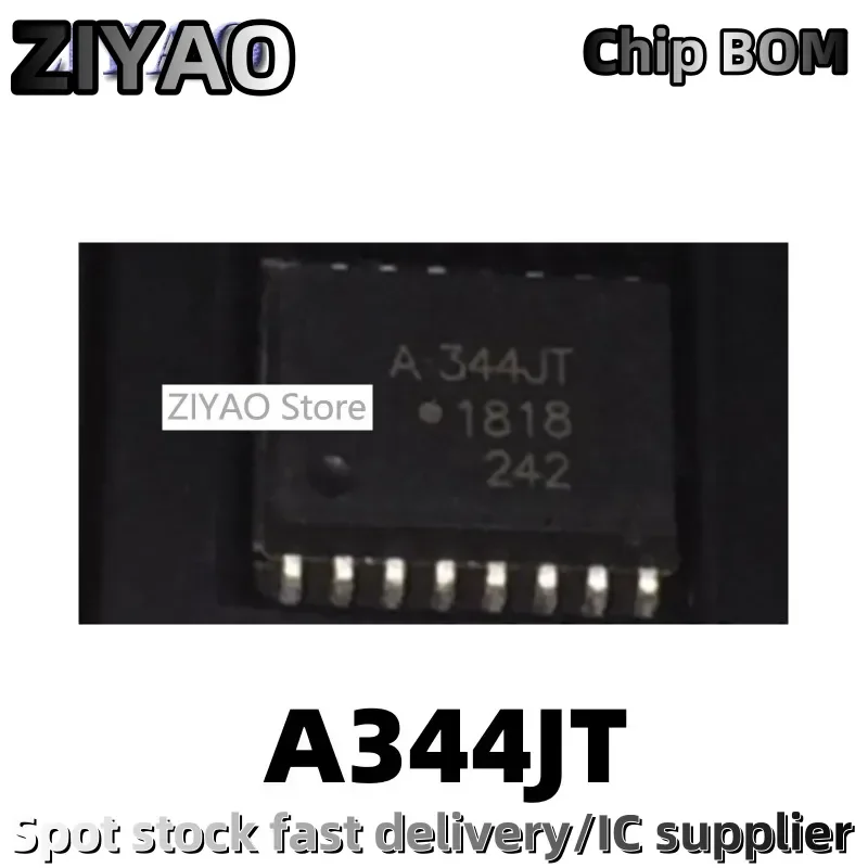 5PCS Optoelectronic coupling A344JT ACPL-344JT high-speed coupler SOP16 packaging