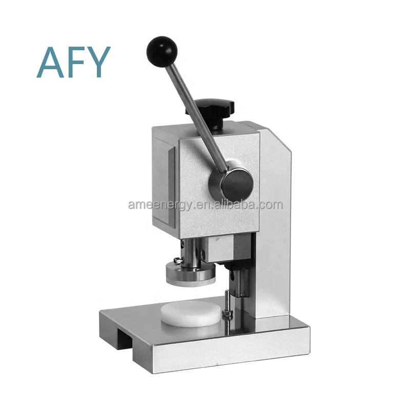 Lab Professional Manual Battery Punching Machine Making Device for battery terminal crimping tool for lithium ion battery