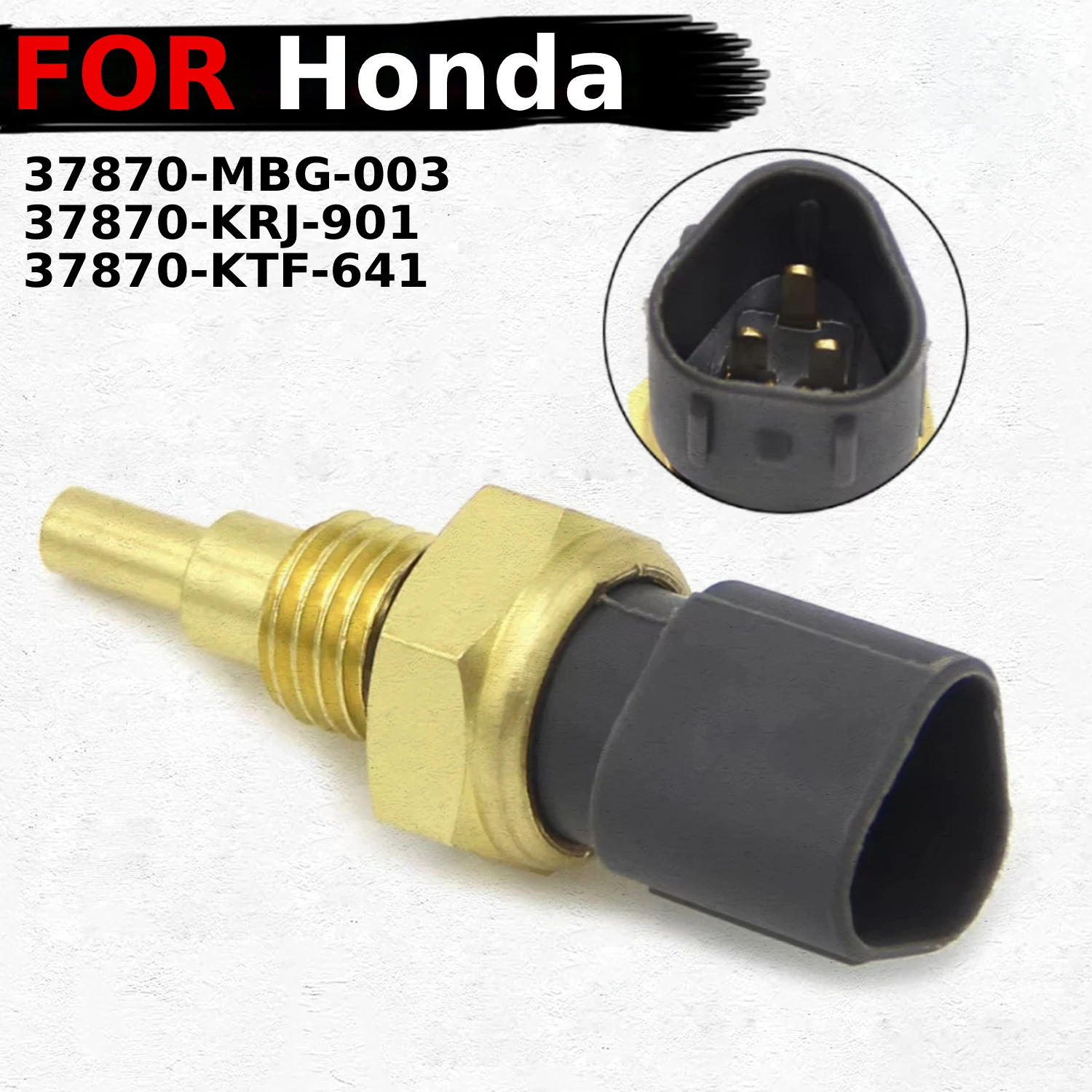 

Motorcycle Engine Coolant Radiator Thermo Switch Water Temperature Sensor For Honda CB600F Hornet 599 CB900F 919 CB1100SF X11