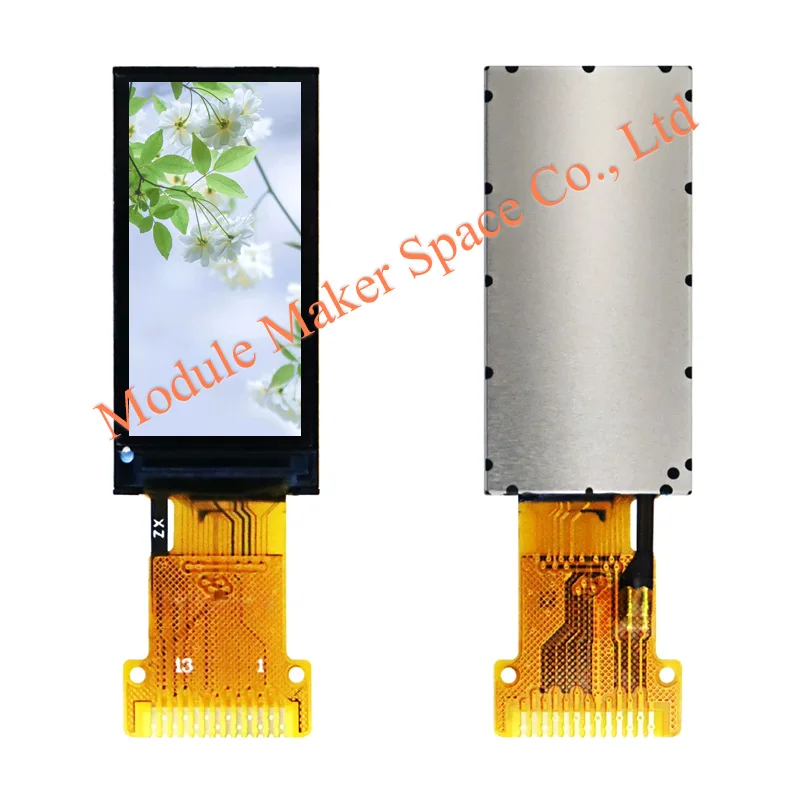 1.0 Inch Small TFT LCD Screen ST77912 Driver IC 120x240 4-Wire SPI Full Color Display Module with 13-Pin Solder Type LCD Module