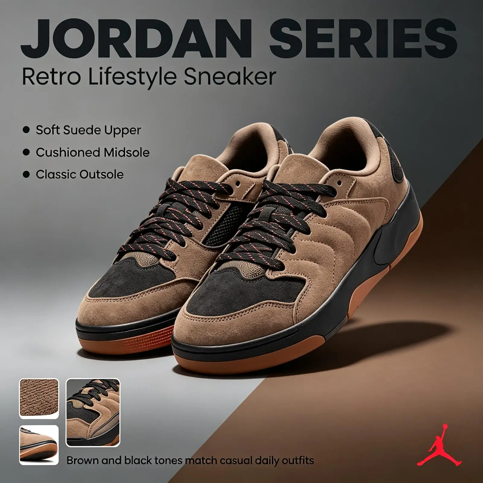 Nike JORDAN SESSION IB3731-200 SESSION Retro Low-Top Men's Skate Shoes IB3731-200
