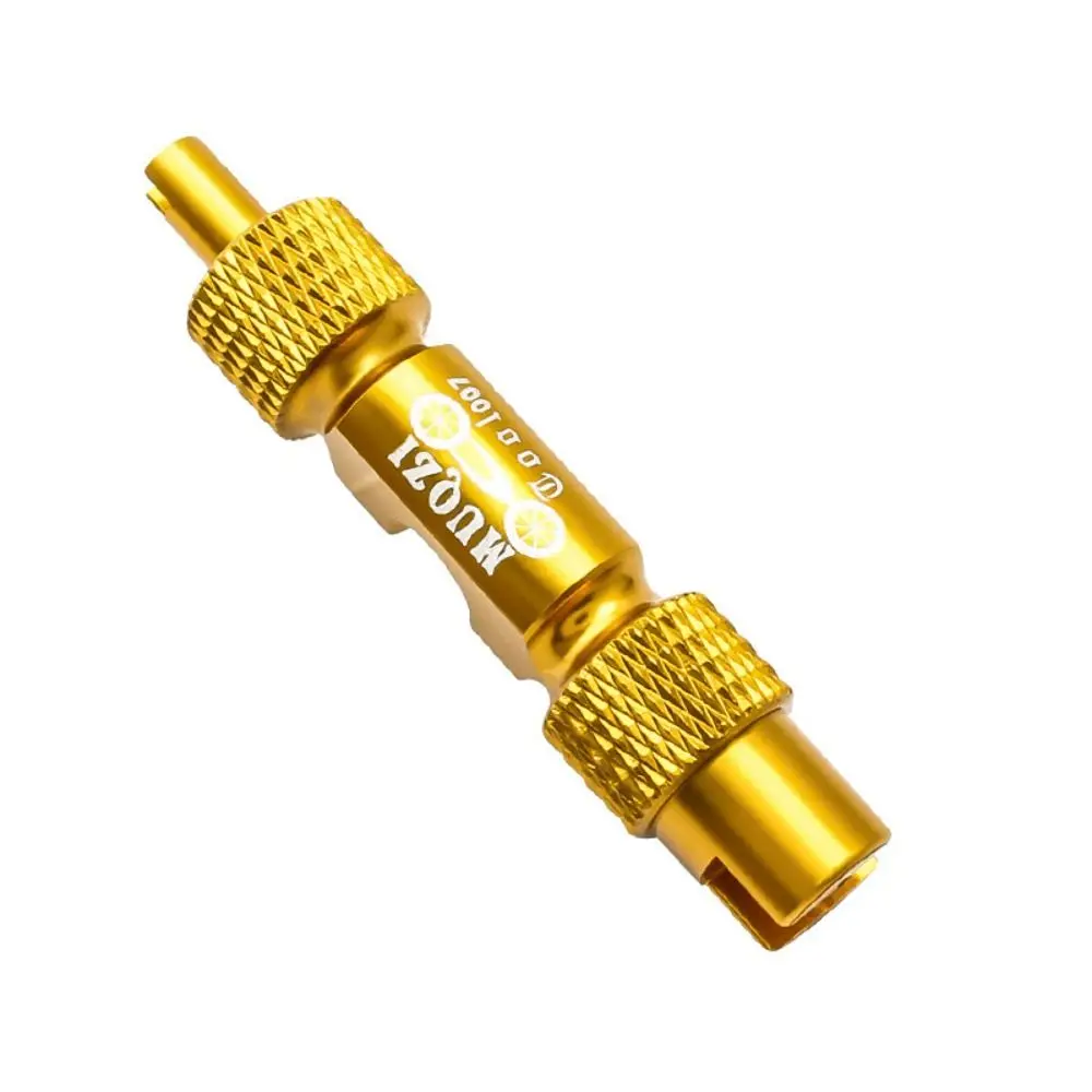 

Aluminum Alloy Multifunction Tire Nozzle Wrench Double-head Repair Tools Tire Nozzle Installation Spanner American Nozzle