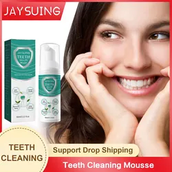 Teeth Cleaning Mousse Tooth Plaque Stains Removal Reduce Yellowing Teeth Gum Repair Oral Refresh Bleaching W-hitening Toothpaste