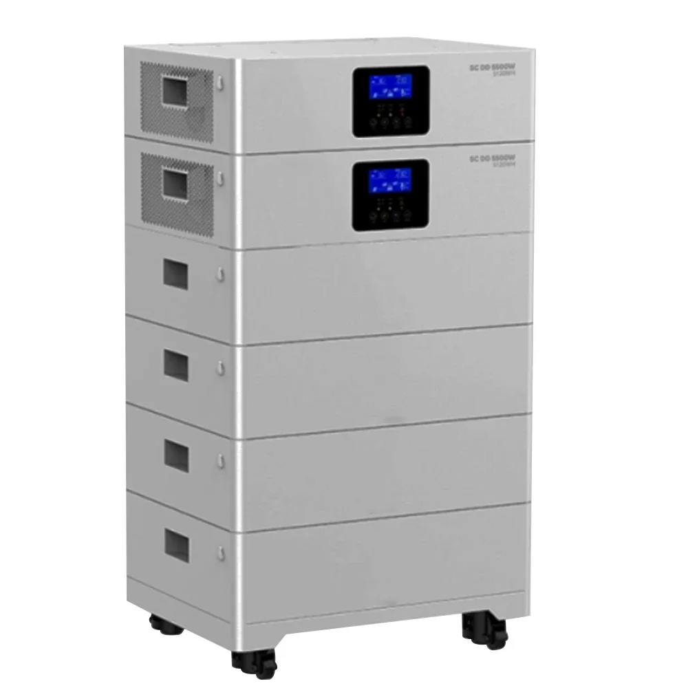 Solar Charge Residential Stackable Solar Panel Lithium Battery Storage System Home Energy Storage with LFP Anode Material Power