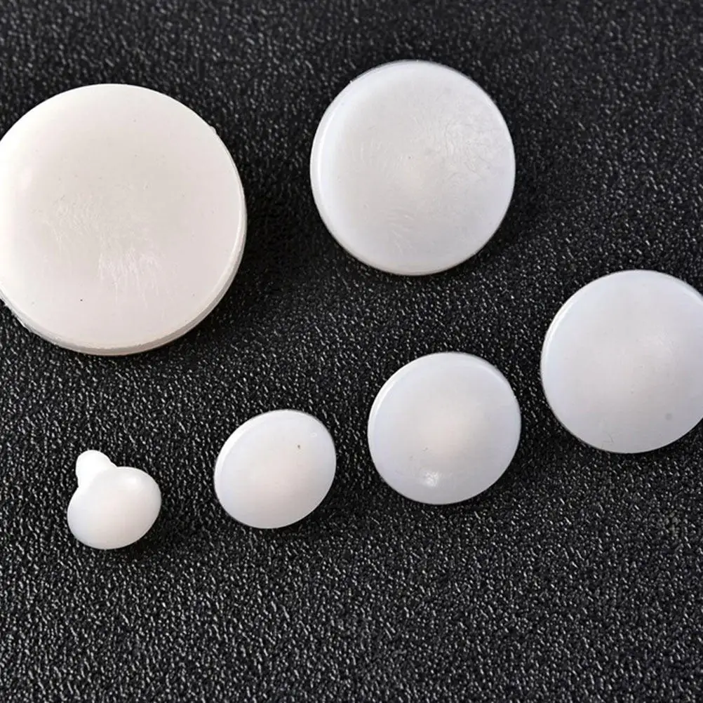 

10Sets Movable Joint Kit for Custom Articulated Figures Sturdy Lightweight Plastic Rotating Neck Arm Leg Parts DIY Craft Supply