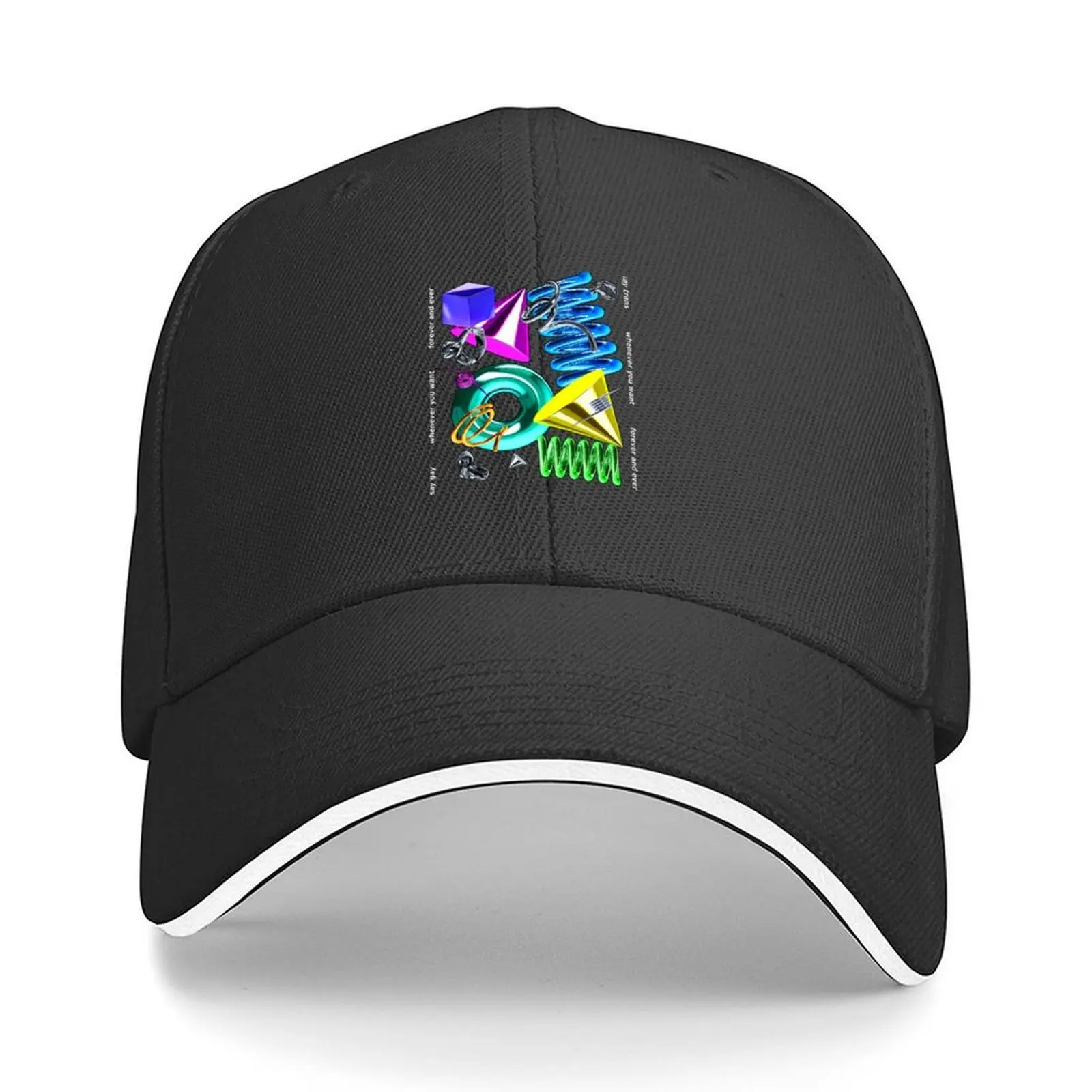 

Say Gay - Forever and Ever Baseball Cap Unique hats Hip Hop Luxury man cap Sunhat Women's Beach Outlet Men's