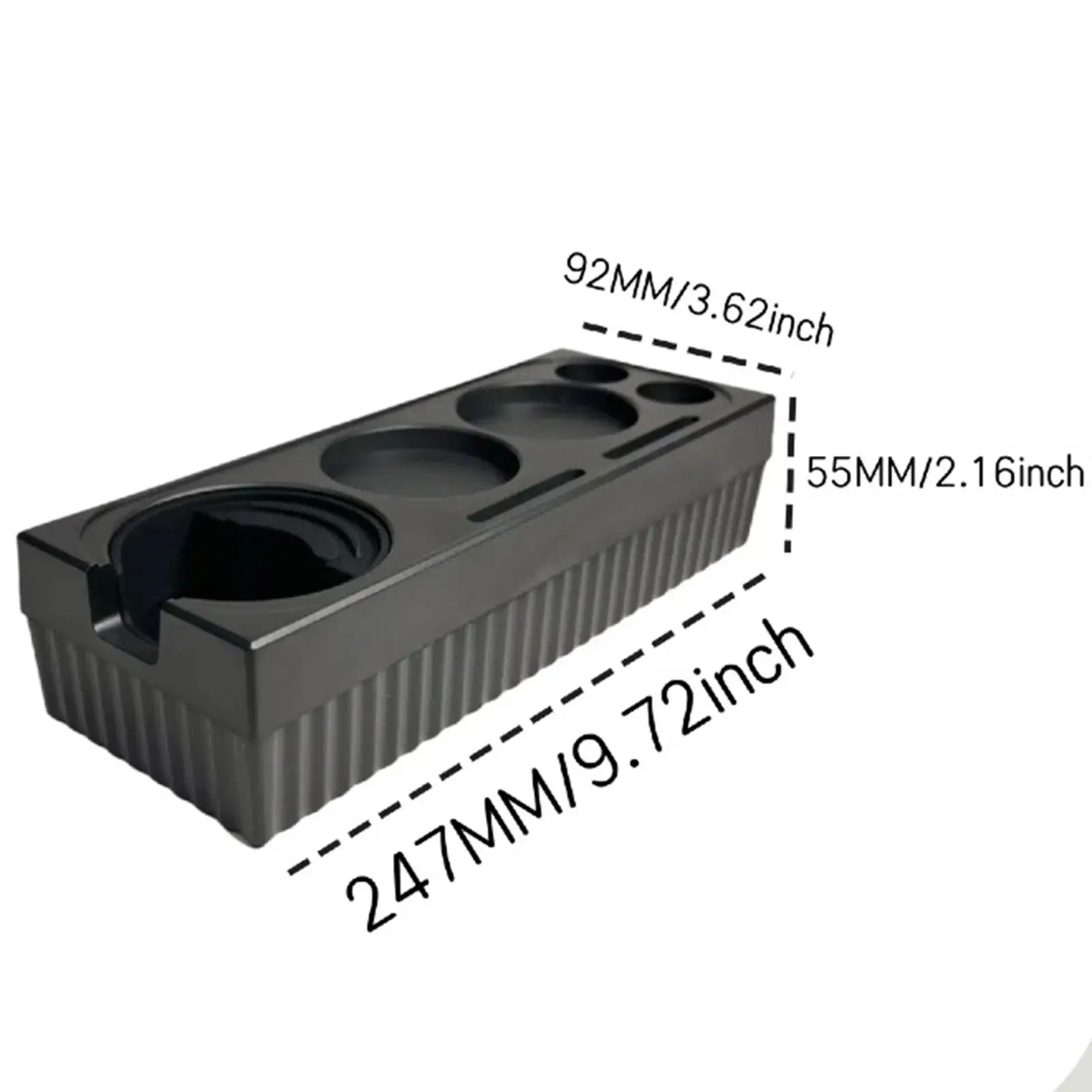 Espresso Tamper Mat Stand,Espresso Tamper Station Base,51-58mm,Coffee Tamper Stand and Portafilter Holder for Cafe,Bar,Office