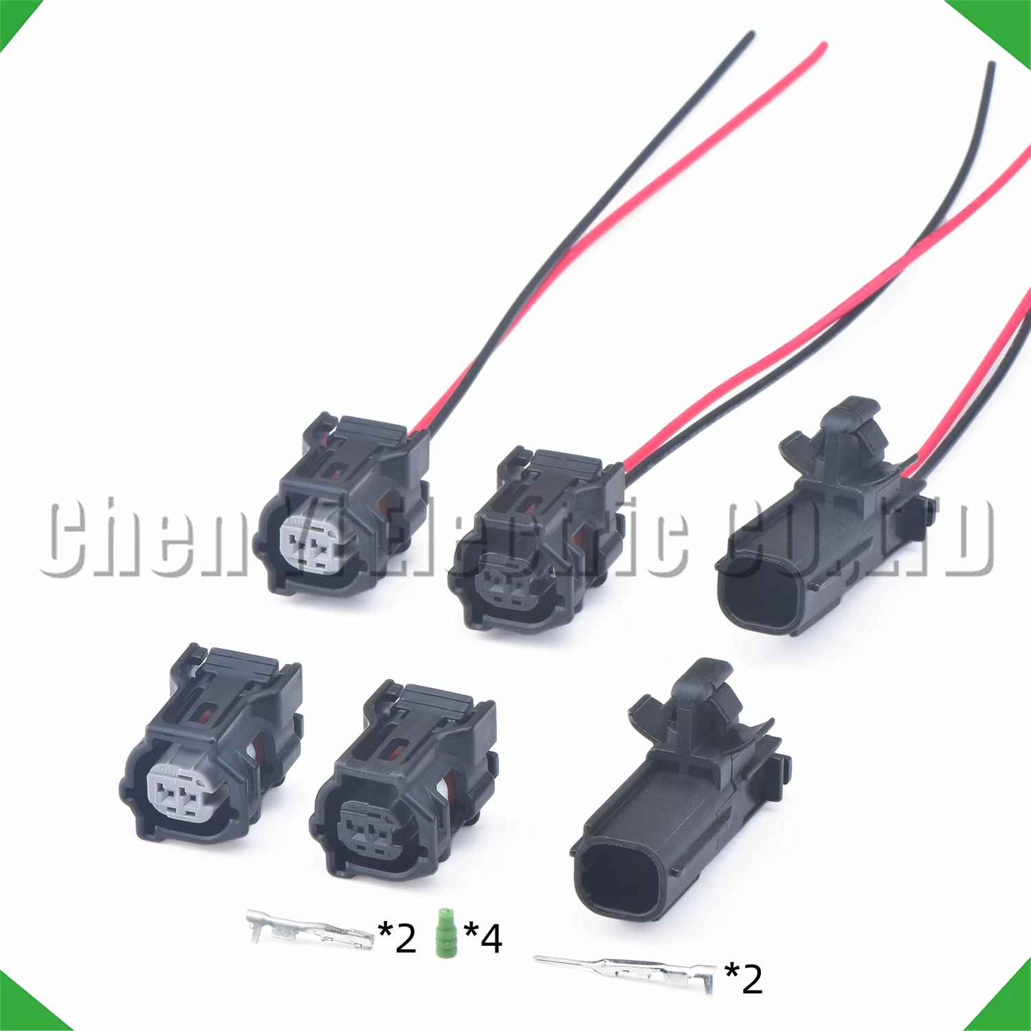 2 pin Auto Headlight fog front and rear wheel ABS sensor harness plug connector 12416 90980-12416 6188-4797 6189-1161 6189-7020