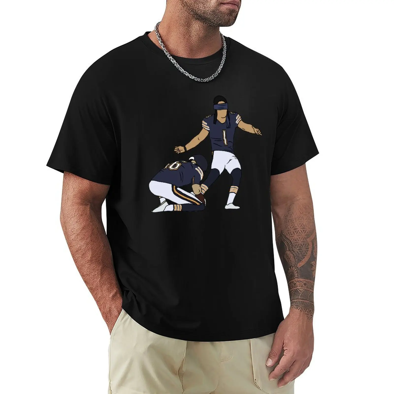 Cody Parkey Bird Box Challenge T-Shirt men t shirt cotton 100% T-Shirt