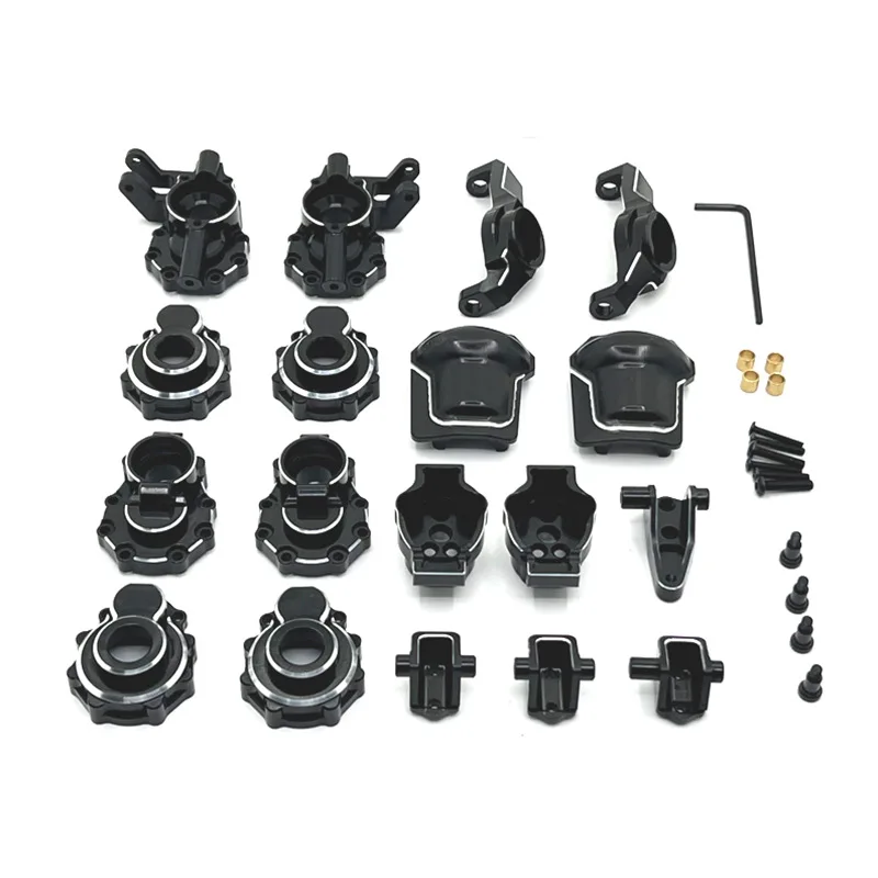 JIKEFUN Upgrade Metallzubehör für HB 1/10 R1001 R1002 R1003 Modifizierte Rc Drift Car Fernbedienung Autos Metallteile 10