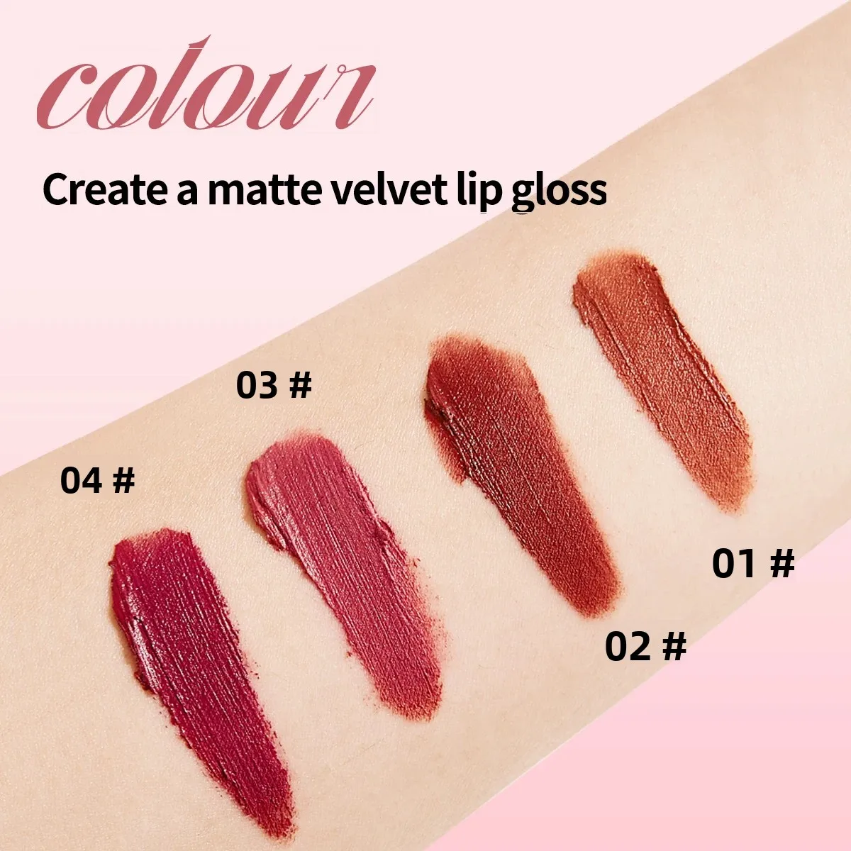 Air Cushion Lip Powder Cream Matte Long Wear Hydrating Lipstick Waterproof Non Transfer Lip gloss Smooth Makeup  Cosmetics