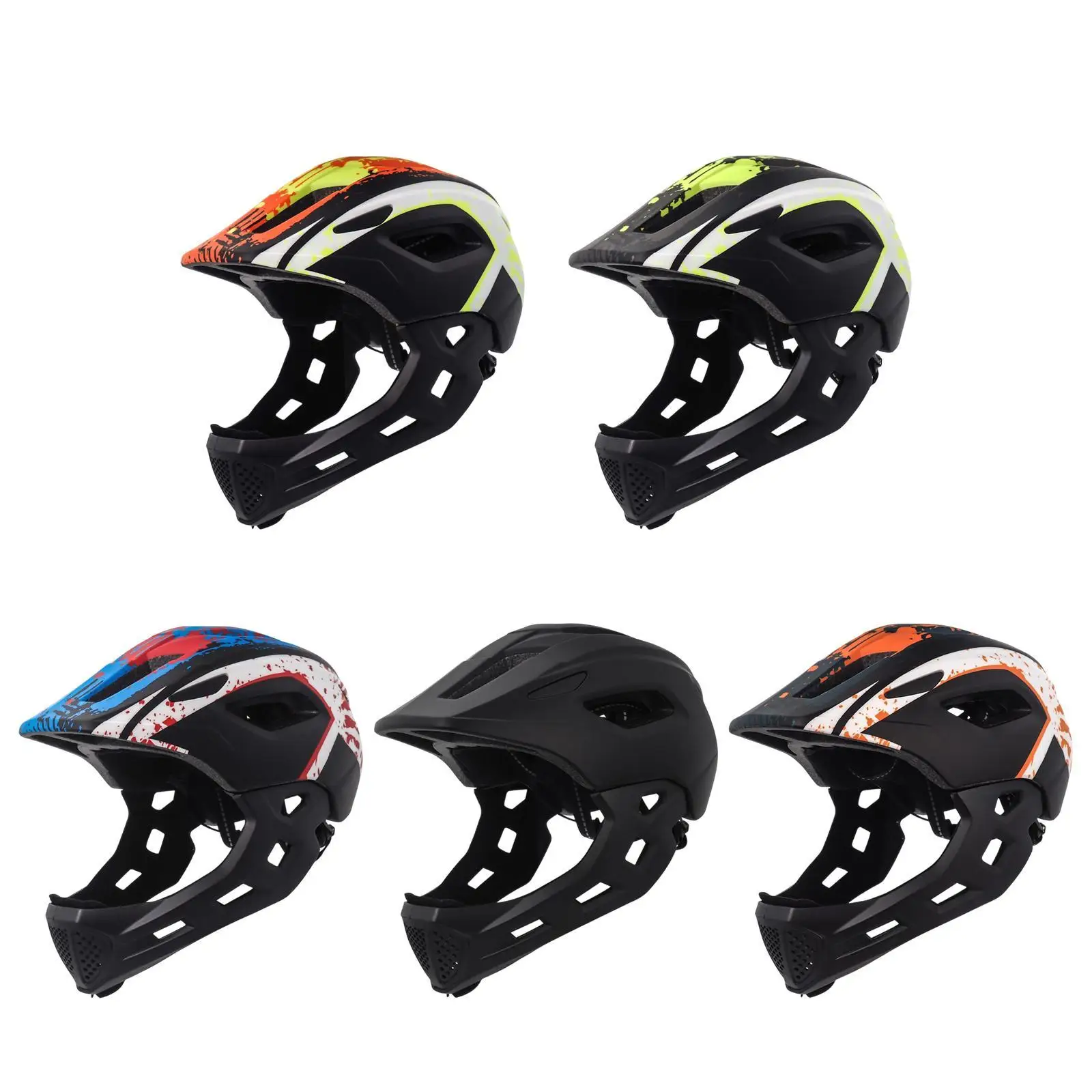 Kids Bike Helmet Accessories Shock Absorbing Adjustable Portable Ventilation