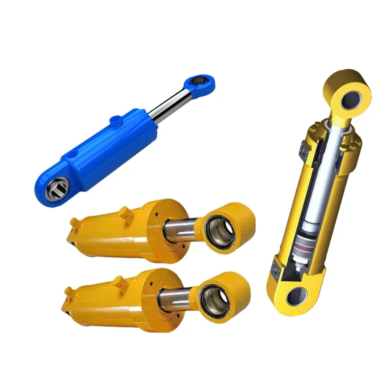 Excavator Single Stage Application Wheel Loader Hydraulic Cylinder