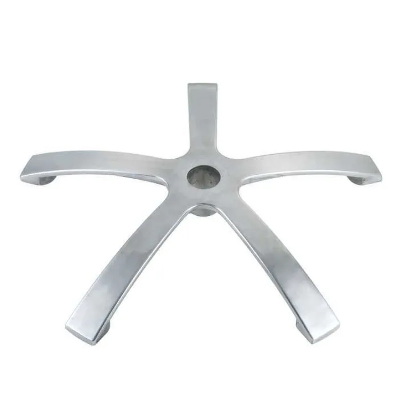 

Stainless steel chassis Barber chair base office chair rotating liftable hydraulic oil pump